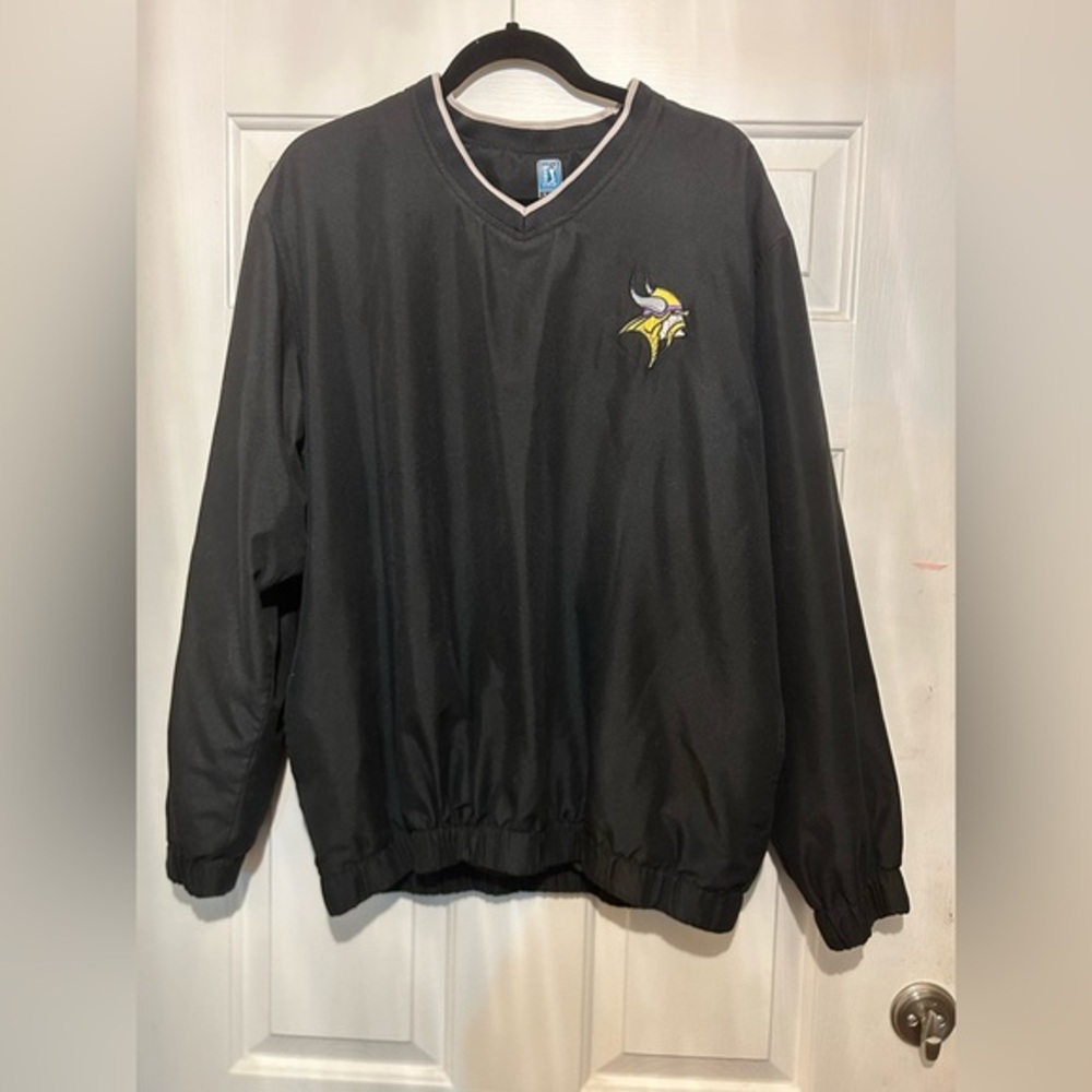 Minnesota Vikings Men’s golf pullover. Brand PGA Tour. Size large